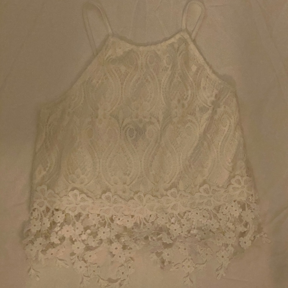 Beautiful lace crop top